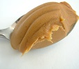 spoon of no high fructose corn syrup peanut butter