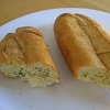 high fructose corn syrup free loaf of garlic bread